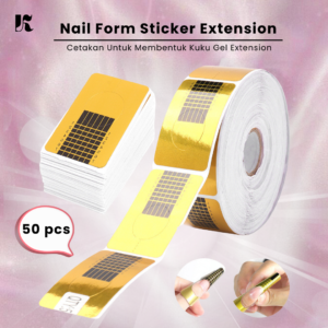 nail form gel extension