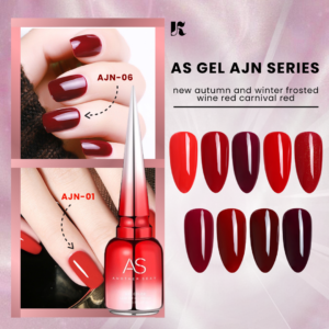 as wine red gel ajn series