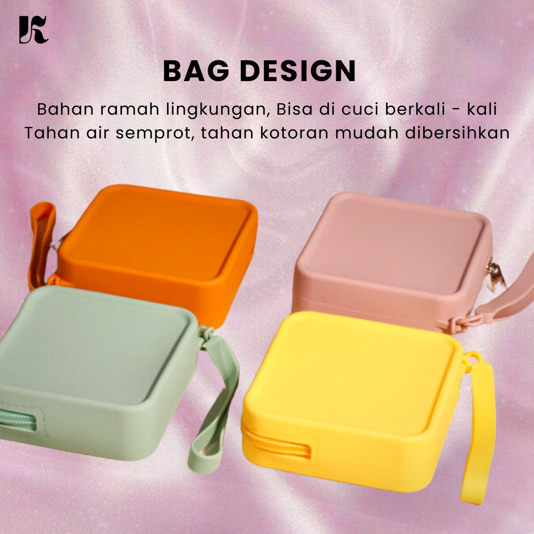 pouch mini makeup/ handbag silicone pouch mini makeup/ handbag silicone