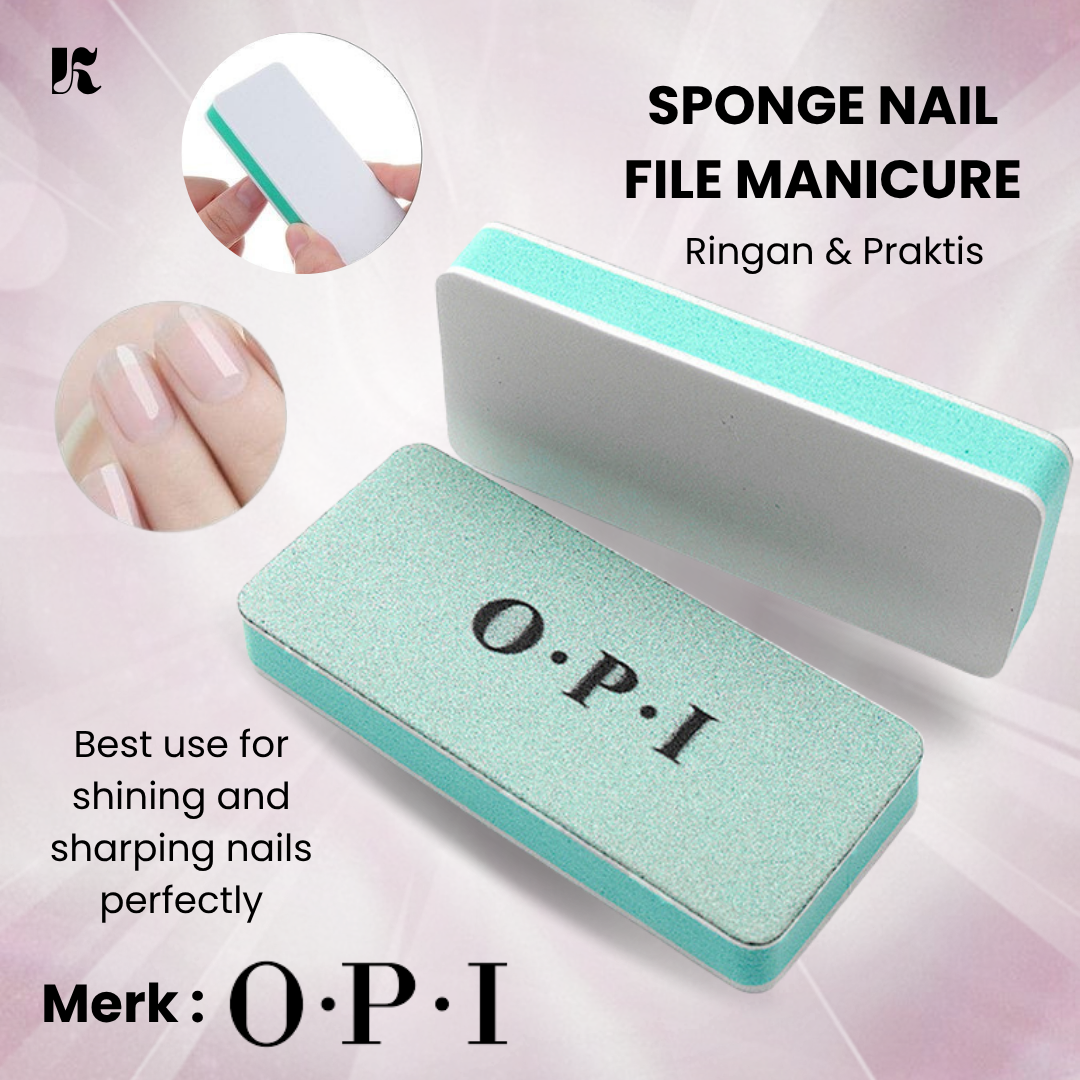 monja sponge o.p.i pengkilap kuku monja sponge o.p.i pengkilap kuku