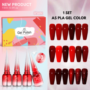 as gel pla 1 set 18 color