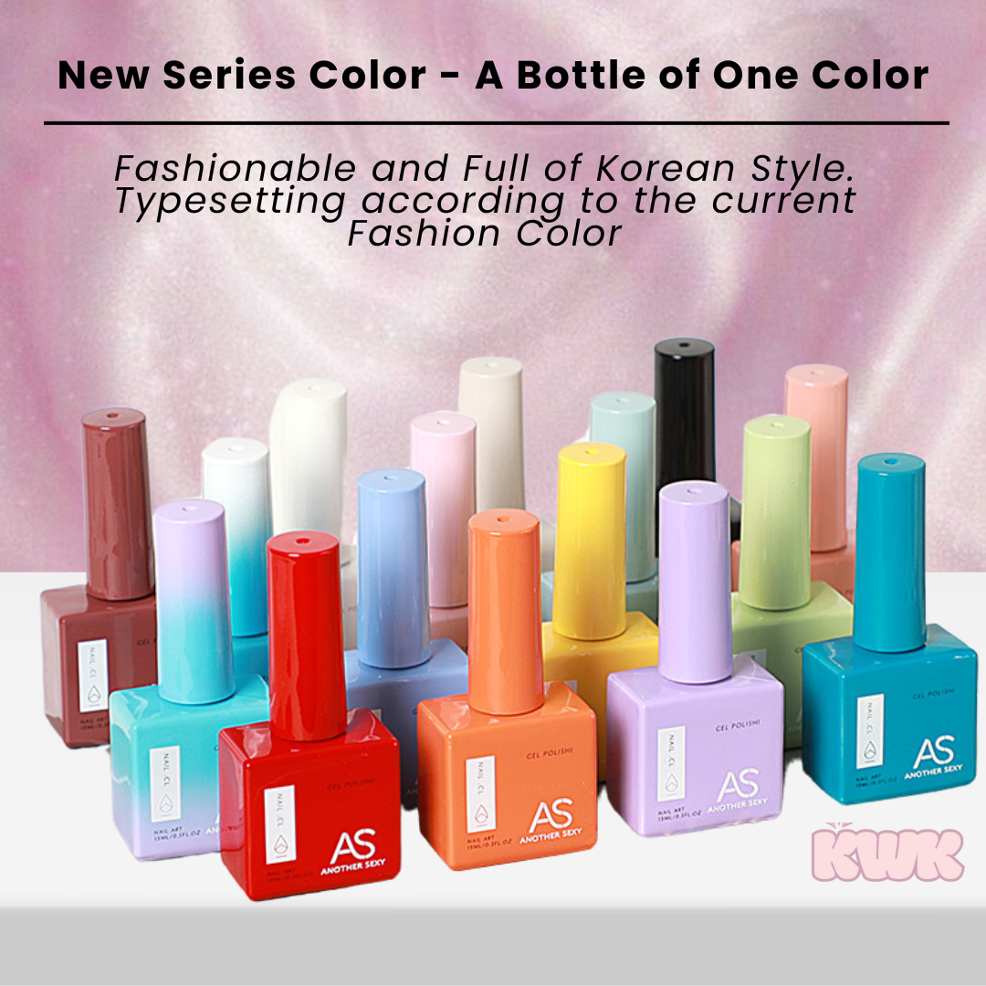 as nail gel polish 1 set 60 warna 15ml as nail gel polish 1 set 60 warna 15ml