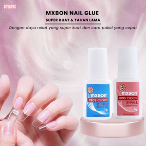 nail glue mxbon lem kuku palsu aksesoris