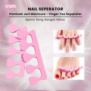 pemisah jari manicure nail art