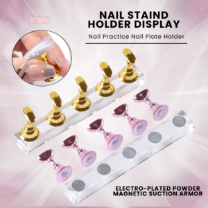 nail stand holder display kuku magnetik