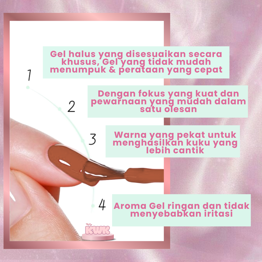 kutek gel polish uv led kutek warna no. 165 206 kutek gel polish uv led kutek warna no. 165 206