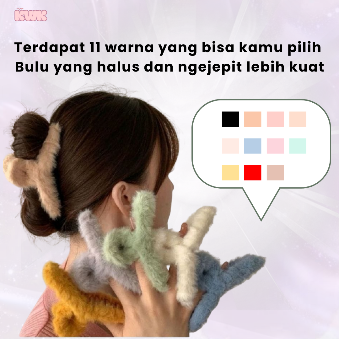 jedai rambut bulu jepit wanita korea jedai rambut bulu jepit wanita korea