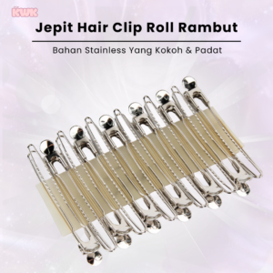 jepit rambut stainless premium