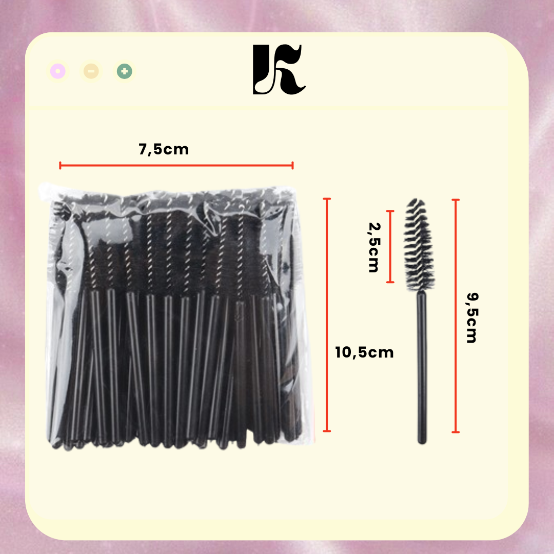 mascara wand / sisir bulu mata mascara wand / sisir bulu mata